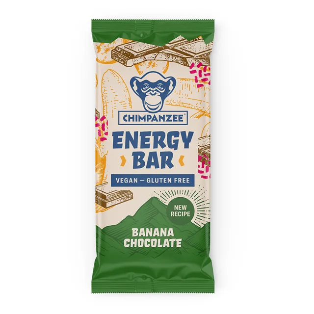 CHIMPANZEE Energy bar banana chocolate 55 g