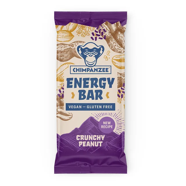 CHIMPANZEE Energy bar crunchy peanut 55 g