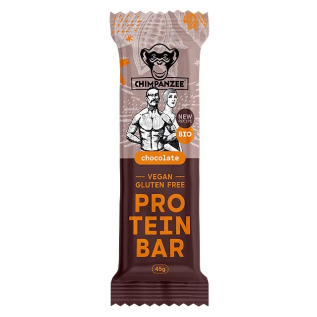 CHIMPANZEE Protein bar chocolate BIO 44 g