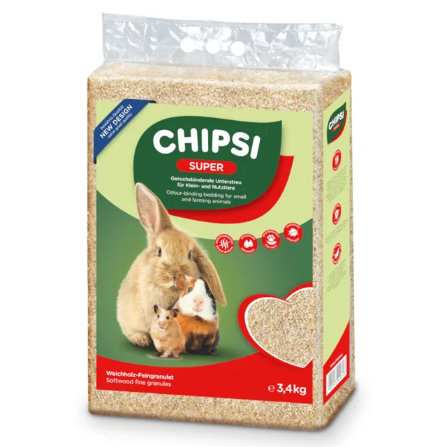 Chipsi Super stelivo pro domácí zvířata - 3,4 kg