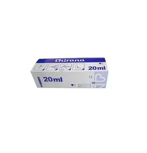 Chirana Luer Inj. střík. 20 ml jednorázová 80 ks