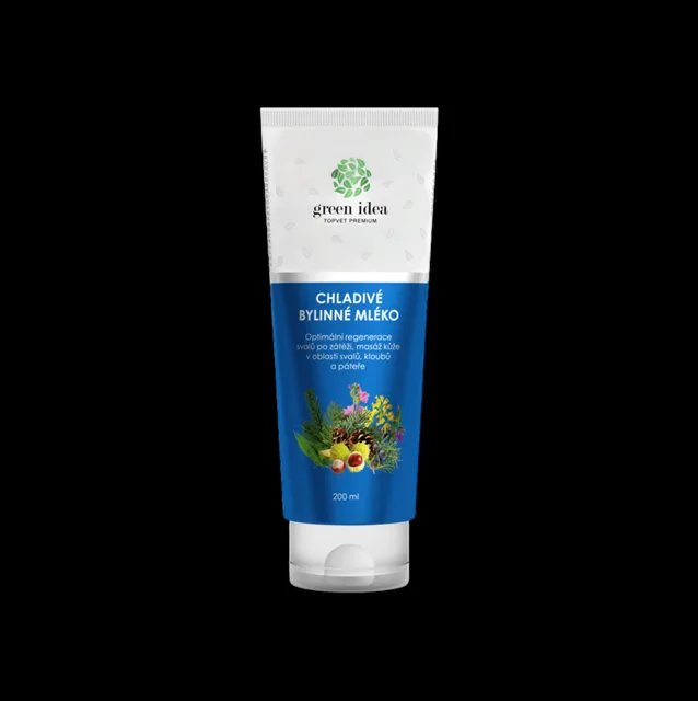 Chladivé bylinné mléko 200 ml – Green idea