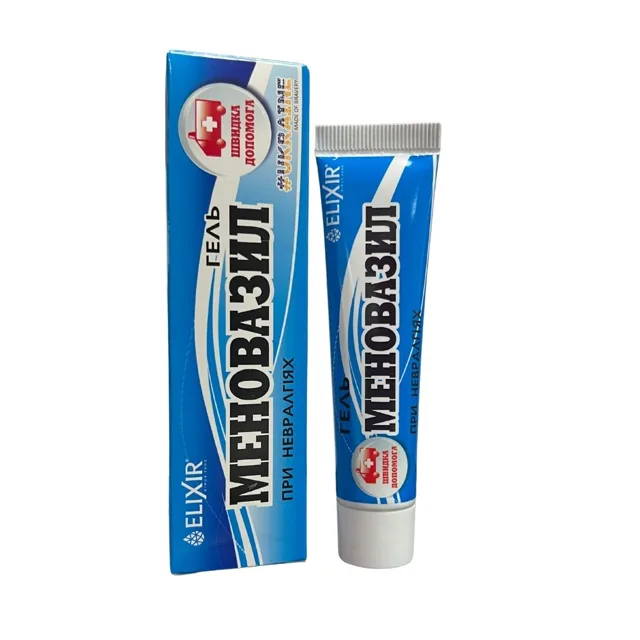 Chladivý gel Menovazil pro masáž kloubů a svalů - Elixir - 40 ml