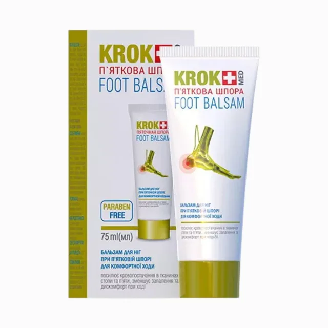 Chladivý krém na patní ostruhu - 75 ml - KrokMed