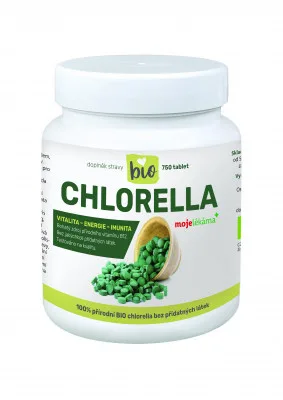 Chlorella BIO tbl.750 Moje lékárna