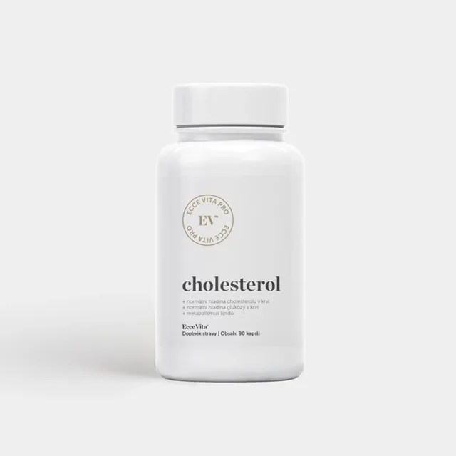 Cholesterol, 90 kapslí