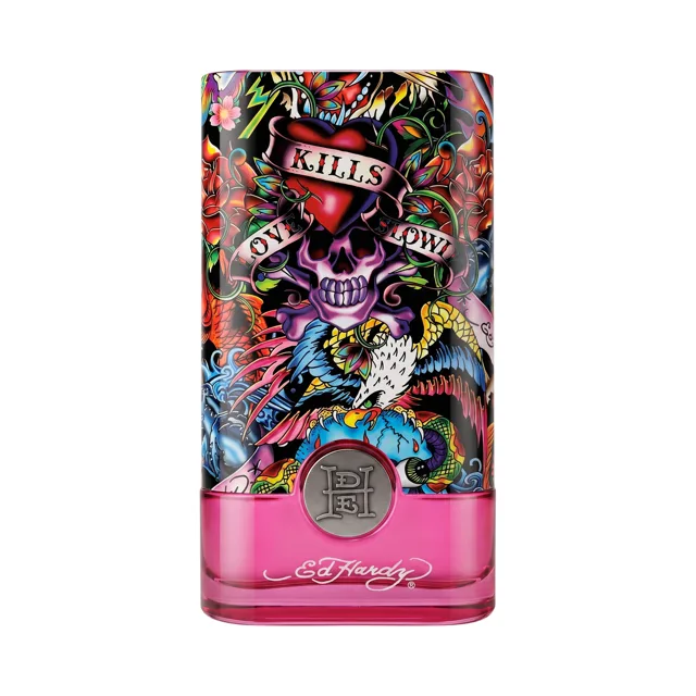 Christian Audigier Ed Hardy Hearts & Daggers – parfémová voda pro ženy, 100 ml(90% objem a bez krabice)
