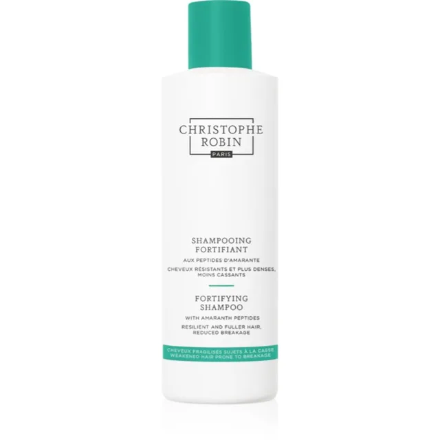 Christophe Robin Fortifying Shampoo with Amaranth Peptides extra jemný šampon proti vypadávání vlasů 250 ml