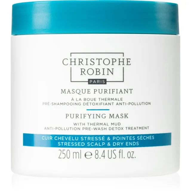 Christophe Robin Purifying Mask čisticí maska pro vlasy vystavené znečištěnému ovzduší 250 ml