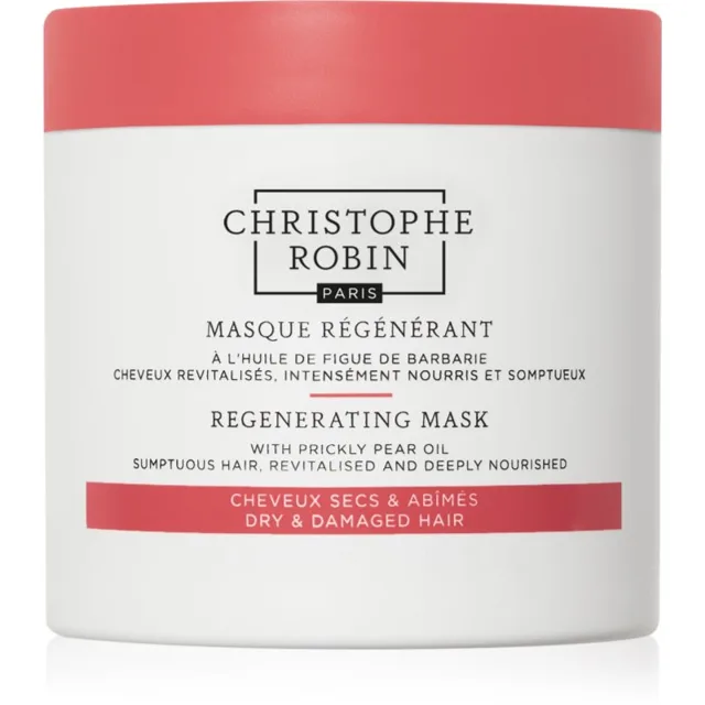 Christophe Robin Regenerating Mask regenerační maska pro suché, poškozené a chemicky ošetřené vlasy 250 ml