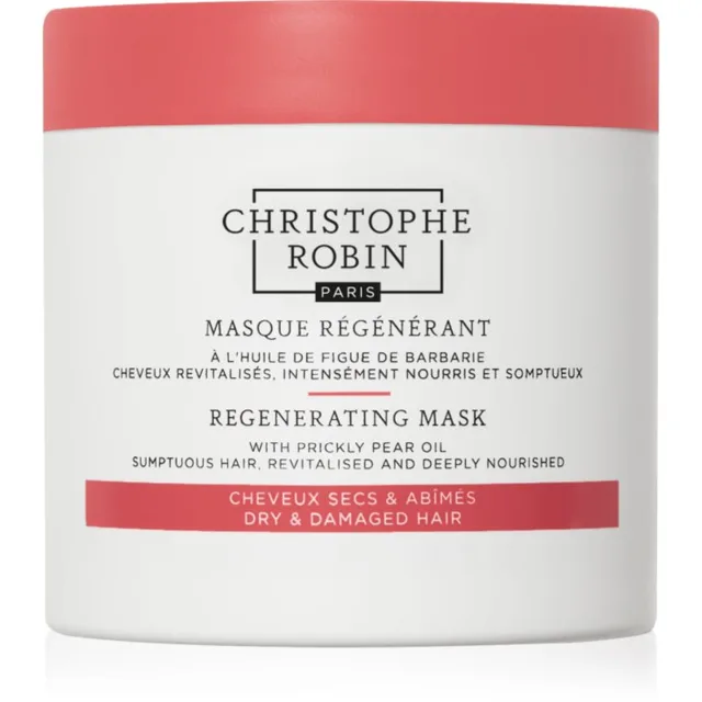 Christophe Robin Regenerating Mask regenerační maska pro suché, poškozené a chemicky ošetřené vlasy 75 ml