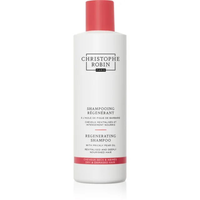 Christophe Robin Regenerating Shampoo hloubkově regenerační šampon pro poškozené, chemicky ošetřené vlasy 250 ml