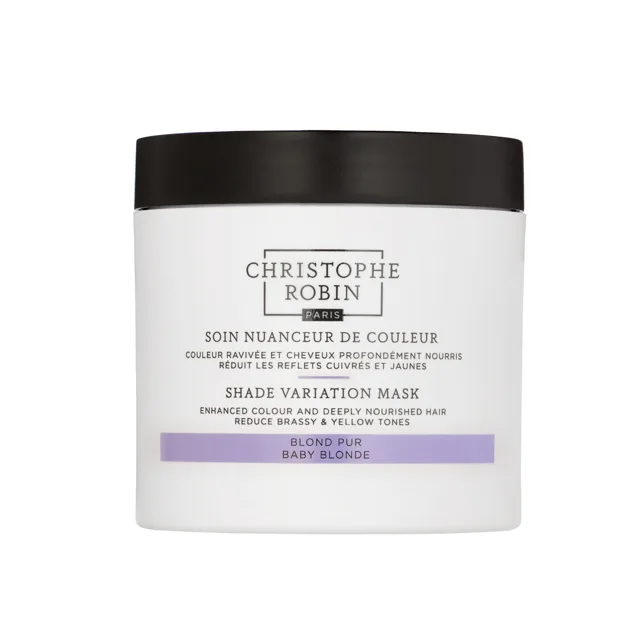 Christophe Robin Tónovací maska na vlasy Shade variation Mask 250 ml Baby Blonde