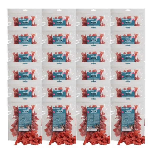 CHRUP&amp;GO Kousky s kachní prsou 24x500 g – pamlsek pro psy