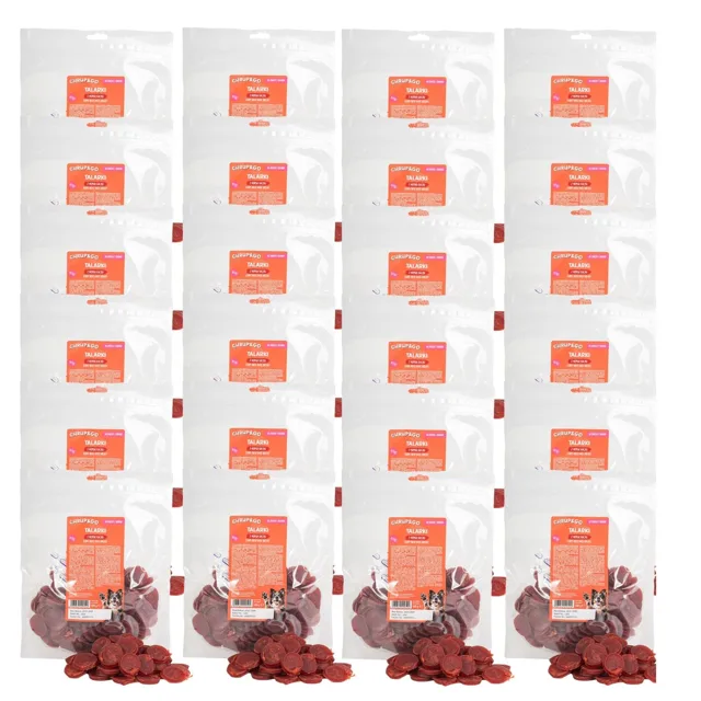 CHRUP&amp;GO Plátky z kachní prsní části 24 × 500 g – pamlsek pro psy