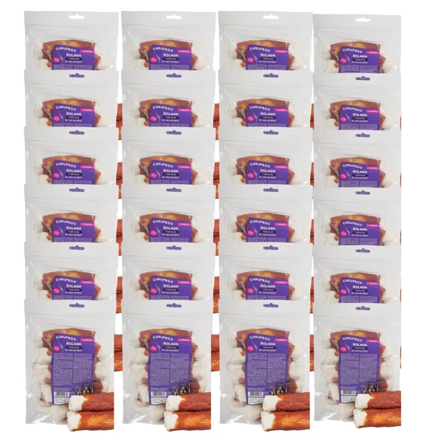 CHRUP&amp;GO Roláda z kachních prsou 24 × 500 g – pamlsek pro psy