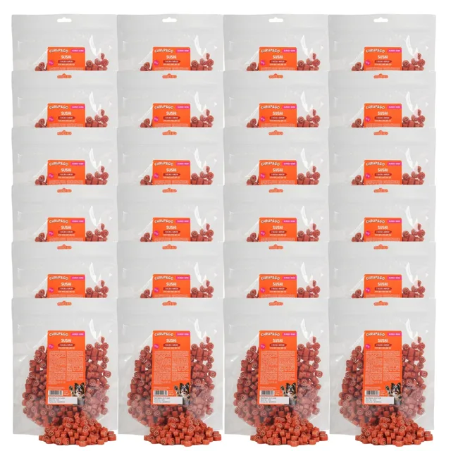 CHRUP&amp;GO Sushi s kachnou a treskou 24x500 g – pamlsek pro psy