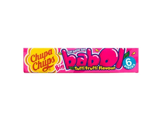 Chupa Chups Big Babol Tutti Frutti žvýkačky 27,6 g