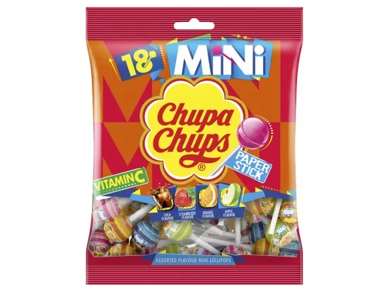 Chupa Chups Mini Best of lízátka 108 g