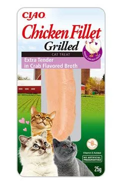 Churu Cat Chicken Fillet Extra In Crab Flav.broth 25g