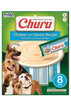 Churu Dog Chicken With Cheese 8x20g