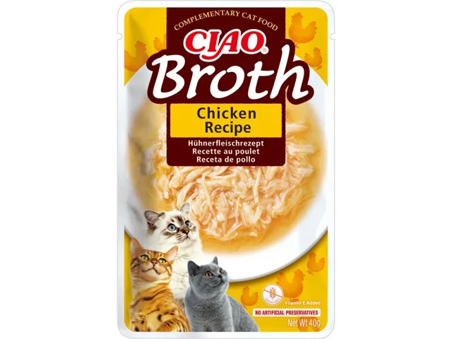 Ciao Broth 40g - Kuře s Hřebenatkou