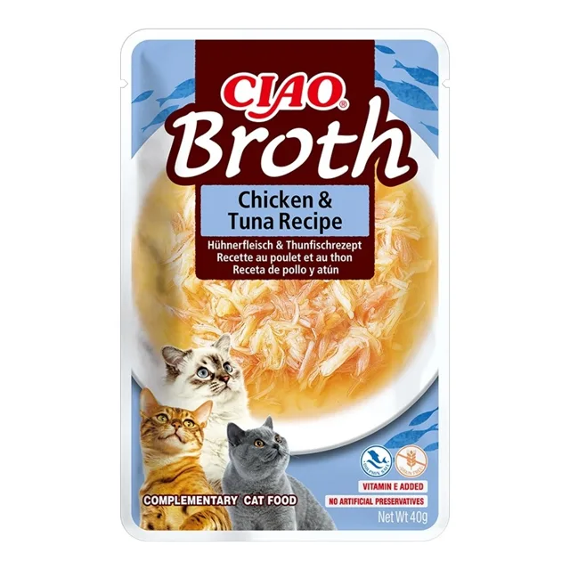Ciao Broth kuřecí a tuňákový vývar 40 g