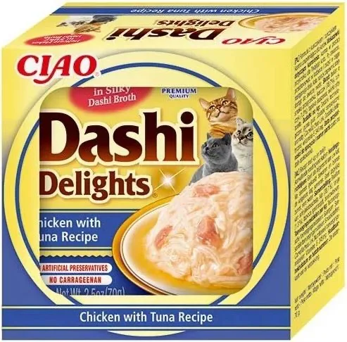 Ciao Dashi Delights Broth 70g - Kuřecí &amp; Tuňákem