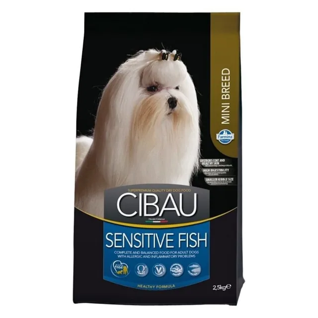 CIBAU Dog Adult Sensitive Fish&amp;Rice Mini 2,5kg