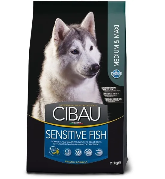 CIBAU Sensitive Adult Medium/Maxi 12kg+2kg FREE