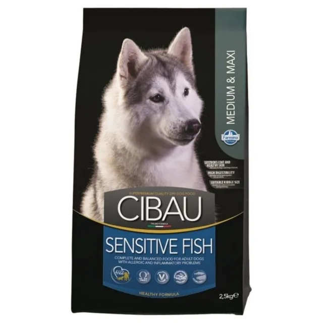 CIBAU Sensitive Fish Medium &amp; Maxi 2.5 kg