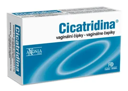 Cicatridina poševní čípky 10 x 2 g