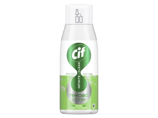 Cif Infinite Clean náhradní náplň do čisticího spreje Lime & Lemongrass 590 ml