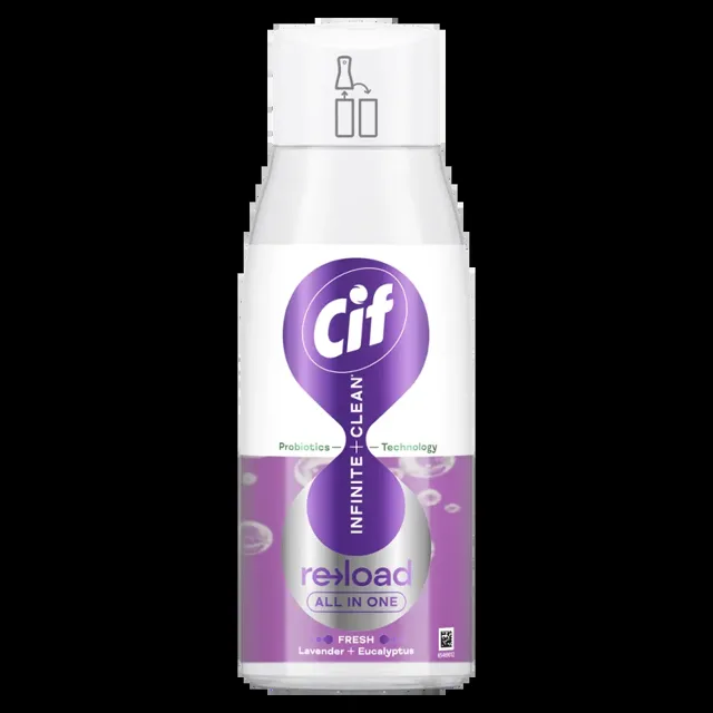 Cif Náhradní náplň do čisticího spreje Infinite Clean Fresh Lavender & Eucalyptus 590 ml