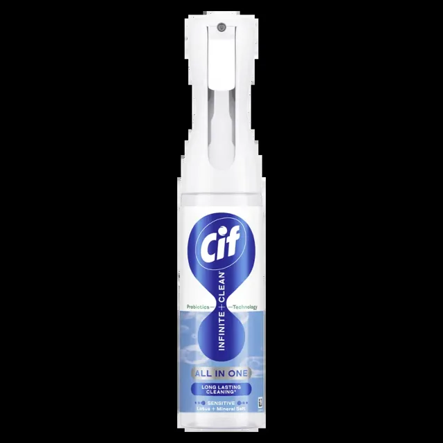 Cif Univerzální čisticí sprej Infinite Clean Sensitive Lotus & Mineral salt 280 ml