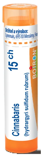 CINNABARIS POR 15CH GRA 1X4G
