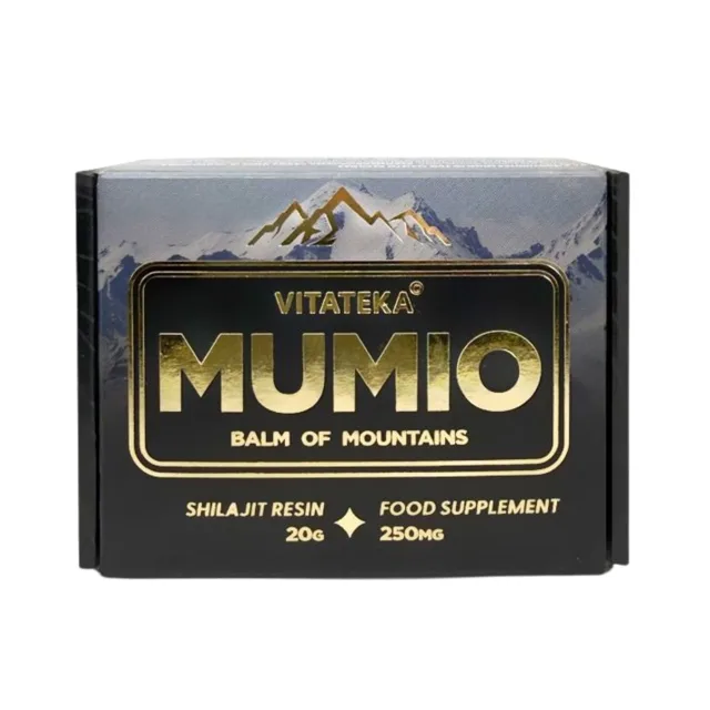 Čištěné mumio 250 mg - 20 g - Vitateka