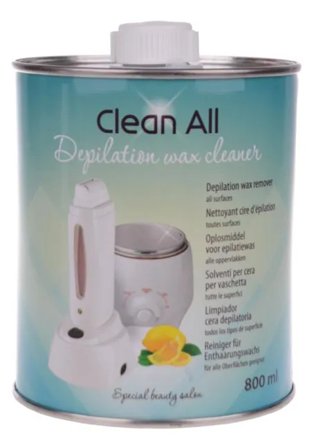 Čistič depilačního vosku Sibel Clean All - 800 ml (7411002) + dárek zdarma