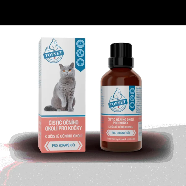 Čistič očního okolí pro kočky 50 ml – Green idea