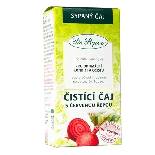 Čistící čaj s červenou řepou 50 g