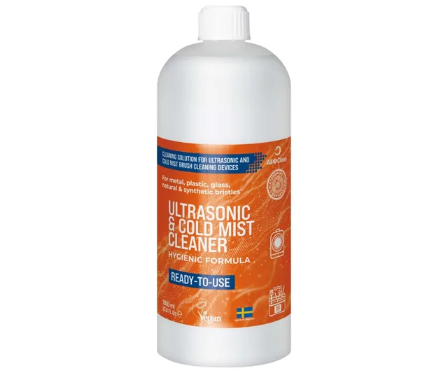 Čistící roztok pro ultrazvukové čističky All1Clean Ultrasonic  a  Cold Mist Cleaner - 1000 ml + dárek zdarma