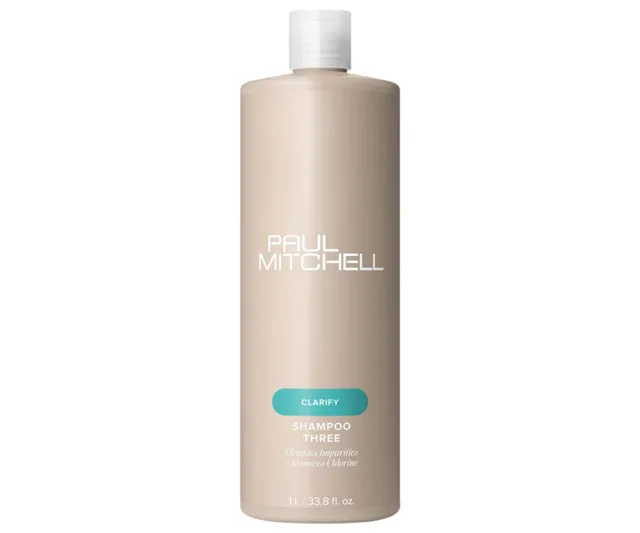 Čisticí šampon pro posílení vlasů a odstranění chlóru Paul Mitchell Clarify Shampoo Three - 1000 ml + dárek zdarma