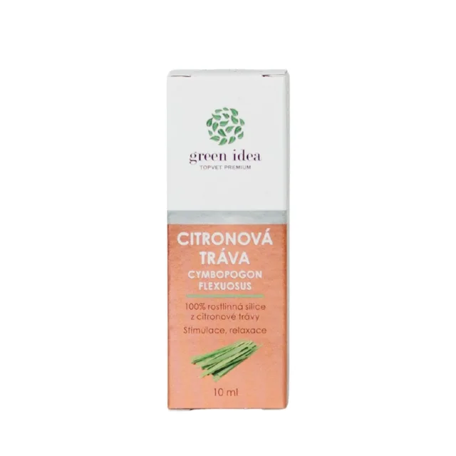 Citronová tráva – 100% silice 10 ml – Green idea