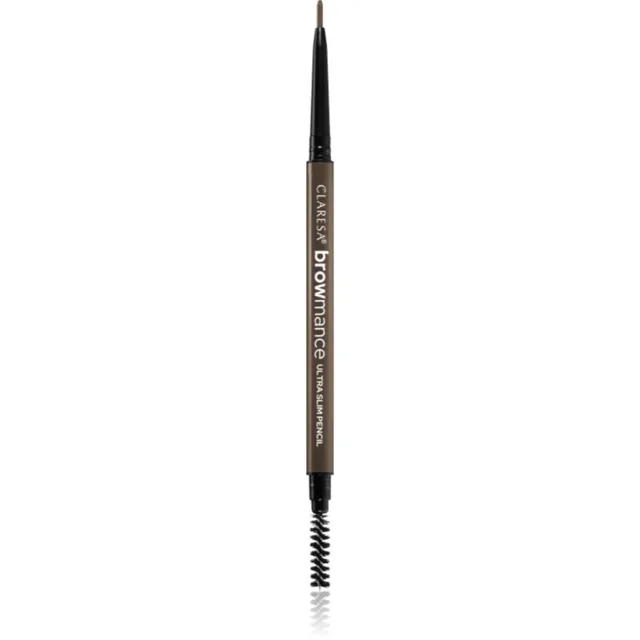Claresa Browmance precizní tužka na obočí s kartáčkem odstín 03 Deep Brown 0.07 g