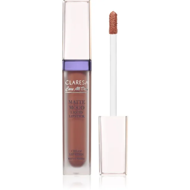 Claresa Care All Day Matte Mood Liquid Lipstick matná tekutá rtěnka odstín 02 Hope 7 ml