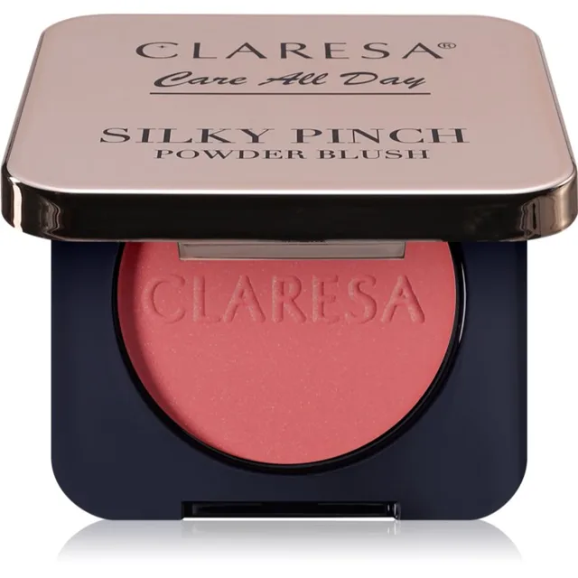 Claresa Care All Day Silky Pinch Powder Blush kompaktní tvářenka pro dlouhotrvající efekt 01 Hibiscus 2 g