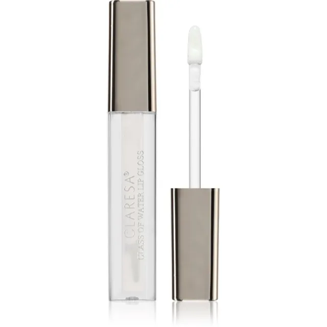 Claresa Glass of Water Lip Gloss dlouhotrvající lesk na rty odstín 01 Crystal Water 2 g
