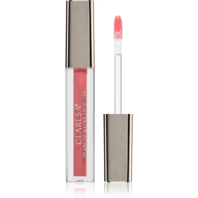 Claresa Glass of Water Lip Gloss dlouhotrvající lesk na rty odstín 02 Rose Water 2 g