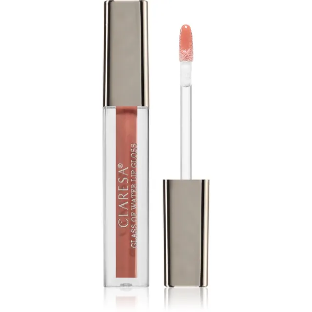 Claresa Glass of Water Lip Gloss dlouhotrvající lesk na rty odstín 06 Iced Latte 2 g