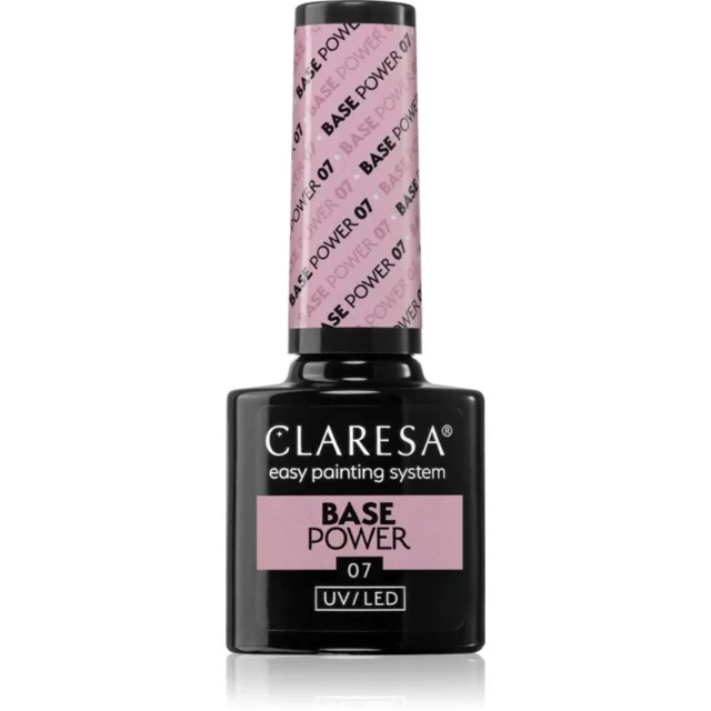 Claresa UV/LED Base Power podkladový lak pro gelové nehty odstín 07 5 g